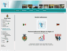Tablet Screenshot of prato-wangen.de
